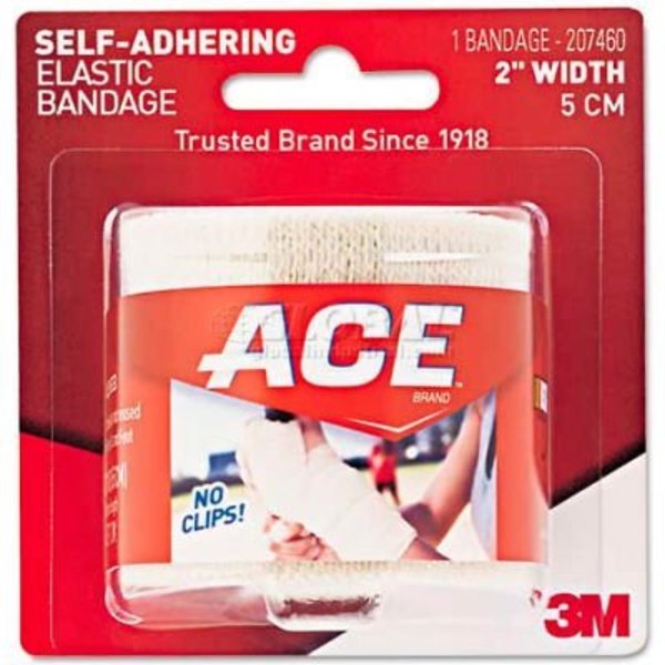 3M ACE 207460 Self-Adhesive Bandage, 2" 207460